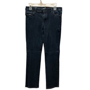 Liz Claiborne classic fit straight leg , stretchy jeans, rn# 93677